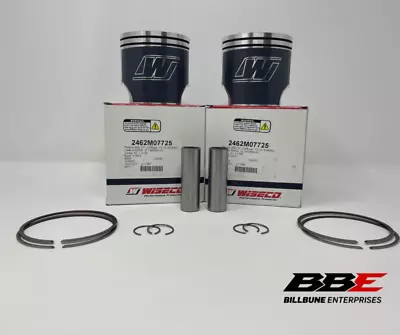 '07-'19 Polaris 600 CFI Standard / Stock 77.25mm Bore Wiseco Piston Kits HO IQ • $299.95