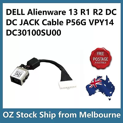 DC Power Jack Socket Cable For Dell Alienware 13 R1 R2 Series P56G VPY14 • $12