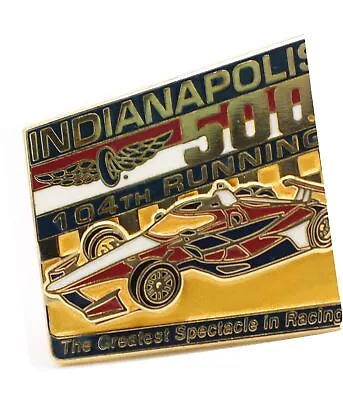 Indy 500 Unisex 104th Running Pins Brooch Souvenir  • $11