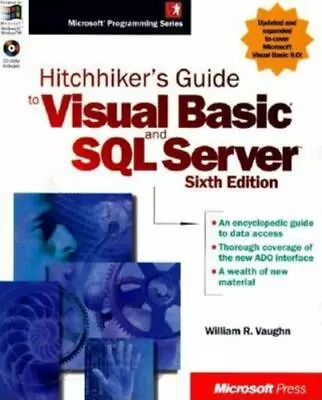 Hitchhiker's Guide To Visual Basic And SQL Server(tm) Sixth Edition [With... • $6.24