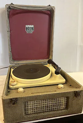 £21.99 • Buy Vintage Dansette Minor Portable Cased Record Player Poor Condition For Spares