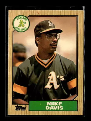 1987 Topps #83 Mike Davis Collector's Edition (Tiffany) • $1.59