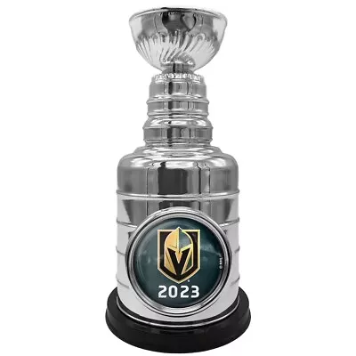 Las Vegas Golden Knights 2023 NHL Mini 3  Stanley Cup Champions Replica Trophy • $29.95