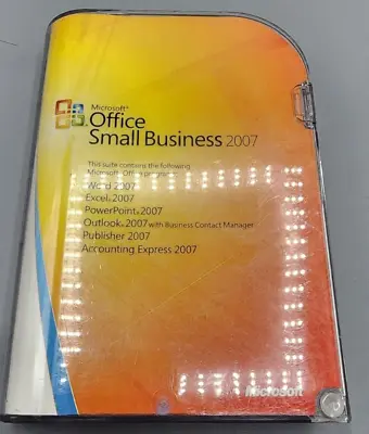 Microsoft Office Small Business 2007 Word Excel Outlook PowerPoint W/ License • $23.99