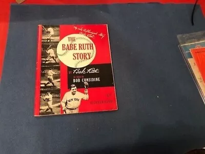 1948 The Babe Ruth Story Autobiography Book First Edition Magazine Format Sports • $150