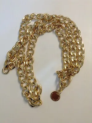 B-Low The Belt Chain Gold Color Tone Belt Measures Approx 42-44  In. • $50