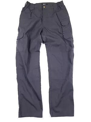 5.11 Tactical Pants Mens 36x34 Gray Taclite Pro Cargo Ripstop Utility D-Ring • $24.87