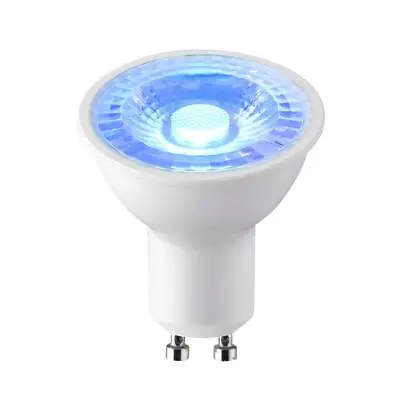 £5.79 • Buy Saxby 5W Blue LED GU10 Light Bulb Spot Lamp Accent Lighting 240v