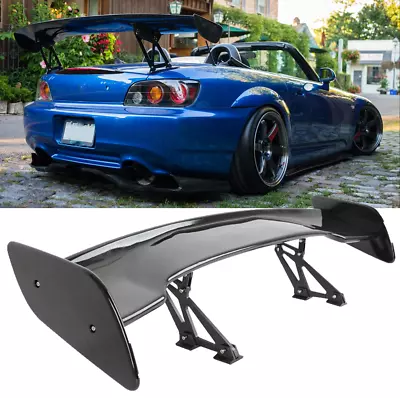 47  Rear Trunk Spoiler Wing Racing GT Style Glossy Black For Honda S2000 AP1 AP2 • $149.17