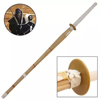 KENDO SHINAI BAMBOO KATANA PRACTICE TRAINING SWORD SPARING JAPANESE 44 Inches • $25.37