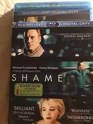 SHAME Blu-ray & DVD Brand New Sealed W/ Slip Cover • $29.99