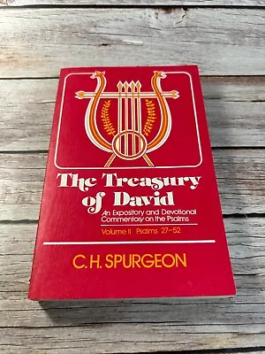 The Treasury Of David (Vol. II) Psalms 27-52 By C. H. Spurgeon • $9