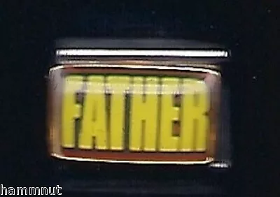 Father Wholesale Italian Charm   9mm • $15