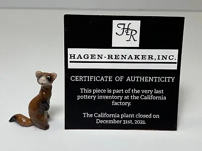 Hagen Renaker #924 A-3318 Specialties Ferret Standing Last Of The Factory Stock  • $11.99