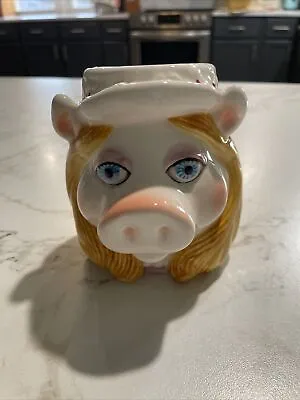 Vintage Sigma The Tastesetter Jim Henson Muppets Miss Piggy Coffee Cup • $7