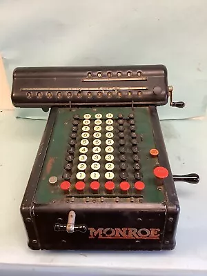 Vintage Monroe Adding/Calculating Machine Model K #121087 1920’S • $65