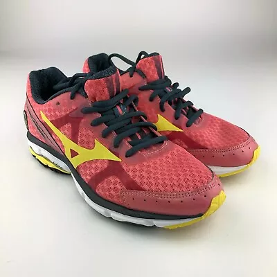 Mizuno Wave Rider 17 Pink Running Shoes Women’s Size 6.5 Athletic J1GD140347 • $8.80
