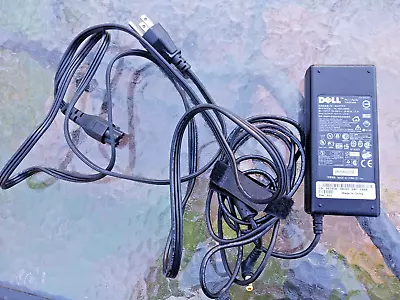 Dell Laptop Power Adapter Model PA1900-05WD W/Power Chord Tested 19v • $24.95