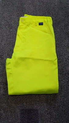 £13.99 • Buy Mens Hi Vis Combat Trousers Combat BNWOT Size 34R Hercules Work Site Builders 