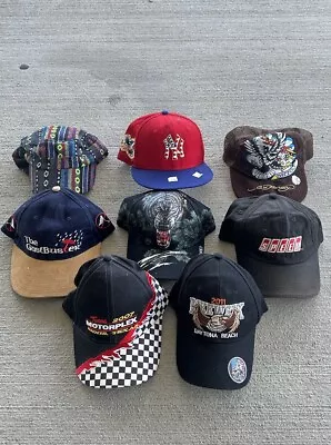 Y2K Hat Lot Of 8 (best Offer Takes All) • $15
