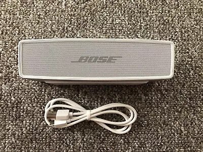 Bose SoundLink II Mini Special Edition Portable Bluetooth Speaker - Pearl Silver • $195