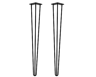 £34 • Buy X2 / X4- Premium Hairpin Legs– 85cm/34 – Console Table Furniture Legs-Made In UK