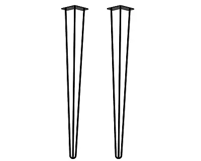 X2 / X4- Premium Hairpin Legs– 85cm/34 – Console Table Furniture Legs-Made In UK • £55