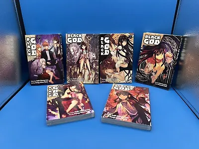 🔥 Black God Vol 1-6 Manga Lot 1st Editions Yen Press 2007-10 Dall-Young Lim • $34.99