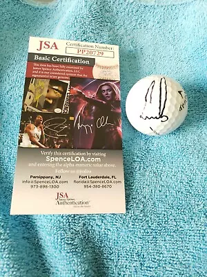 Ernie Els (HIS) Callaway 3 Tour I (s) Golf Ball Shows Wear JSA PP20729 PGA Tour • $109
