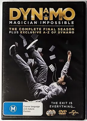 Dynamo-Magician Impossible : Series 4 | A-Z Of Dynamo (DVD 2015) **NEW/SEALED** • $12.89