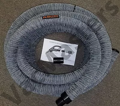 $118.99 • Buy Hide A Hose Central Vacuum REPLACEMENT HOSE - 30 40 50 60 W/ Or W/o Hose Sock