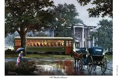St. Charles Avenue (New Orleans) By Al Federico  • $17.75