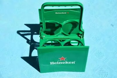 Heineken Fold Up Beer Carrier Caddy Holder GR8 4 BBQs-Parties. Rare Promo Item. • $27.99