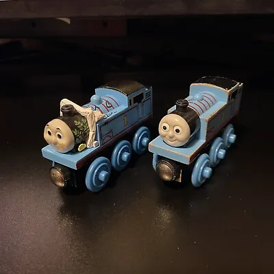 2 Authentic Learning Curve Wooden Thomas Train And Thomas Comes To Breakfast • $9.99