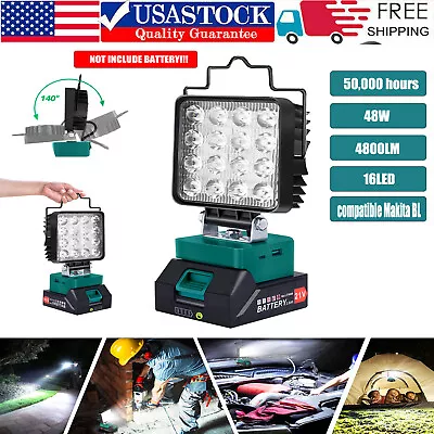 Makita Work Light Focus Spot Light LED Work Light Torch/Camping Light 21V • $22.99