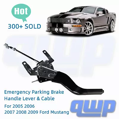 Emergency Parking Brake Handle Lever & Cable 9R3Z-2780-B For 05-09 Ford Mustang • $72.44