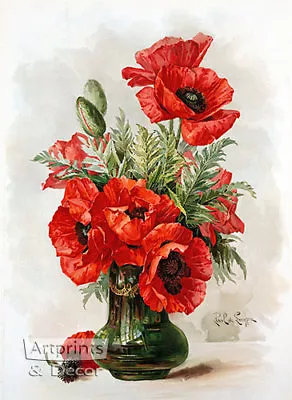 Poppies II - Art Print • $12.95