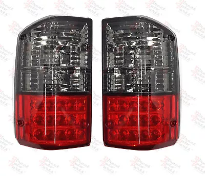 *LED* PERFORMANCE TAIL LIGHT LAMP (SMOKED) For NISSAN PATROL GQ 1987 - 1997 PAIR • $125