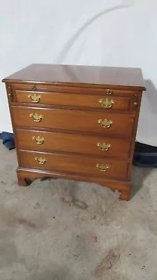 Kittinger Chest Of Drawers Cherry Bachelors Chest Four Drawer • $1400