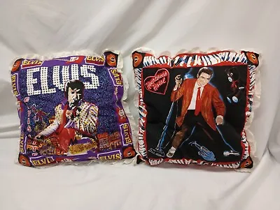 Lot Set Pair Of Elvis Presley Throw Pillows • $20