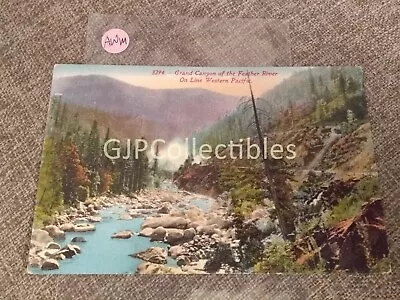 PAWM Train Or Station Postcard Railroad RR GRAND CANYON OF THE FEATHER RIVER • $10.68