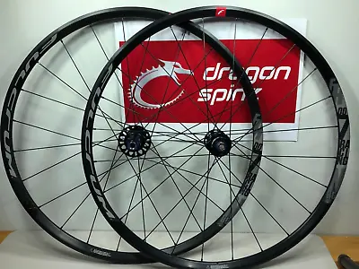 New Fulcrum Racing 700 622x19c Wheelset Gravel / Road Disc Shimano 10/11 12mm TA • $295.58