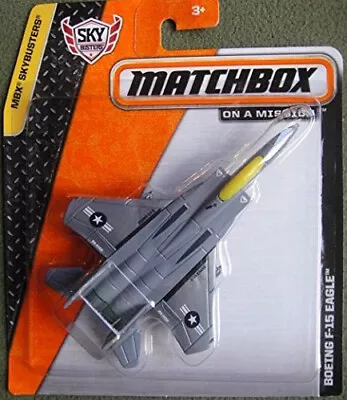 Matchbox Mbx Sky Busters Boeing F-15 Strike Eagle Usaf Military Airplane 2013 • $25