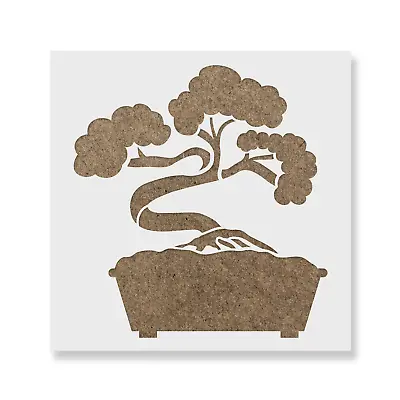 Bonsai Tree Stencil - Durable & Reusable Mylar Stencils • $5.99