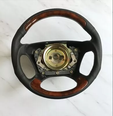 Mercedes W140 210 124 Wood Leather Victor Sport Steering Wheel • $695