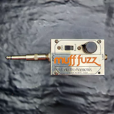 Vintage Rare Electro Harmonix Muff Fuzz Pedal 1970s Guitar Effect 🎸🔊 • $251.95