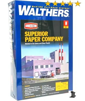 Walthers N Scale ~ New 2024 ~ Superior Paper Company ~ Kit ~ 933-3237 • $86.23