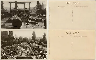 EXHIBITION 1924 DAILY MAIL IDEAL HOME 2 Cards REAL PHOTO PPCs • £20