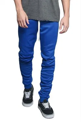 Men's Scrunched Bungee  Drawstring Jogger Sports Workout Track Pants TR547-V1A • $14.99