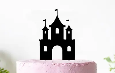 Fairytale Castle    Acrylic Cake Topper • £5.99